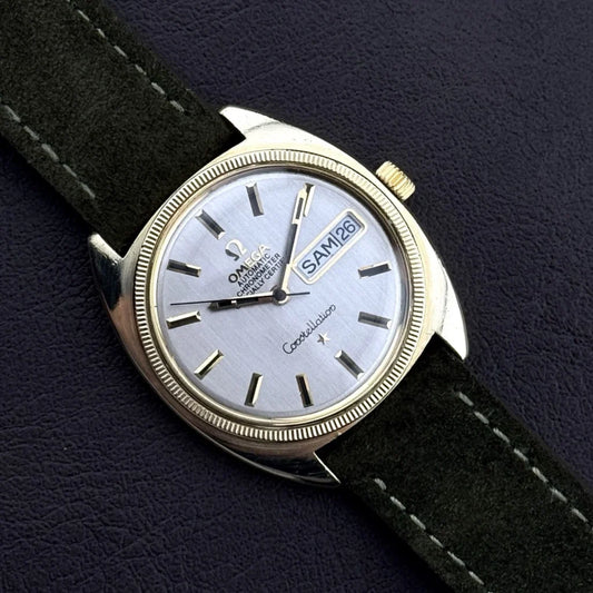 OMEGA Constellation Chronometer Automatic Gold German DayDate [REF. 168.029]