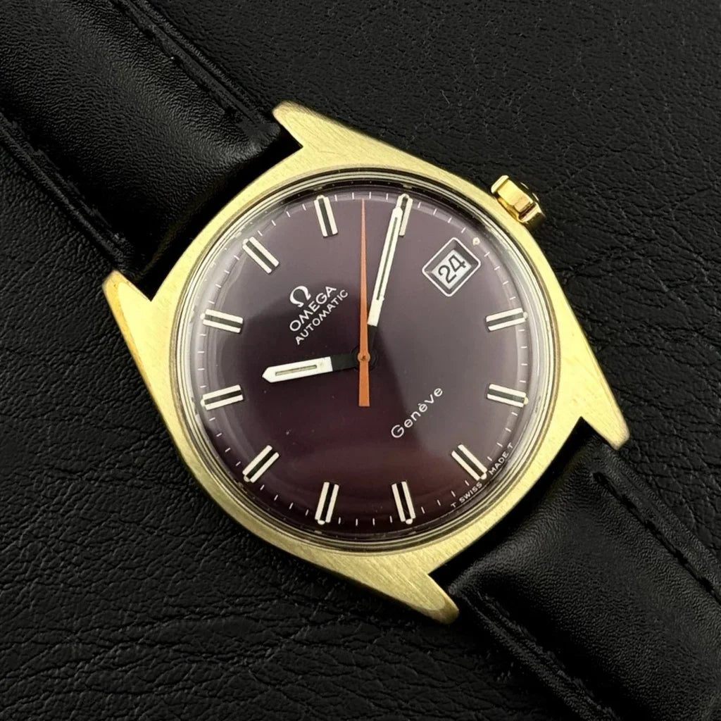 OMEGA Genève Ultra Rare Grape Wine Dial [REF. 166.041]