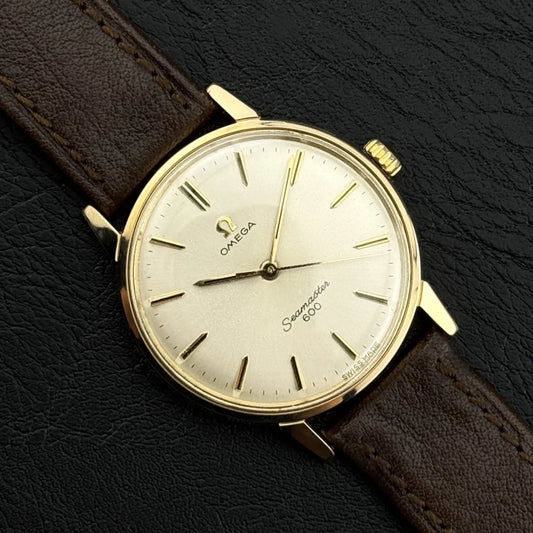 OMEGA Seamaster 600 Gold White Dial Good Condition [REF. 135.011]