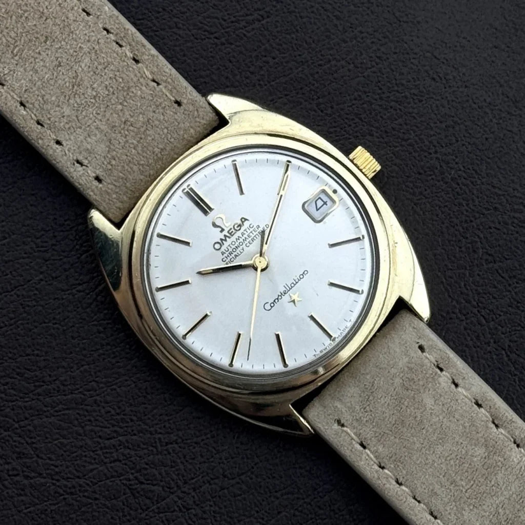 Vintage OMEGA Constellation Chronometer Gold Date [REF. 168.017]