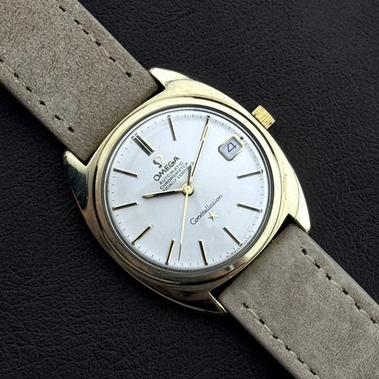 Vintage OMEGA Constellation Chronometer Gold Date [REF. 168.017]