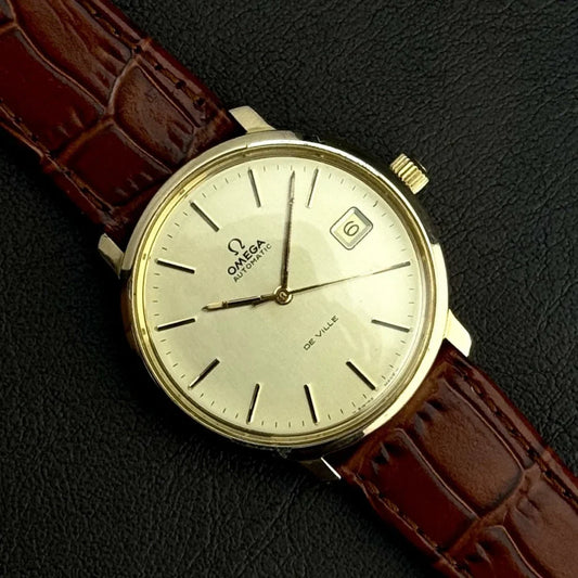Vintage OMEGA De Ville Automatic Gold [REF. 166.0134]