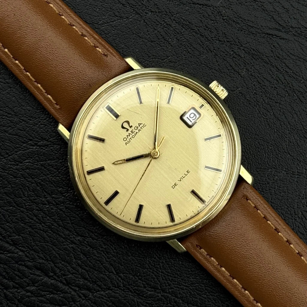 Vintage OMEGA De Ville Automatic Gold [REF. 166.033]