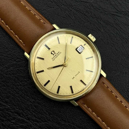 Vintage OMEGA De Ville Automatic Gold [REF. 166.033]