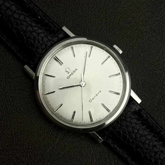 Vintage OMEGA Geneve Steel Hand Winding Old Money [REF. 131.019]