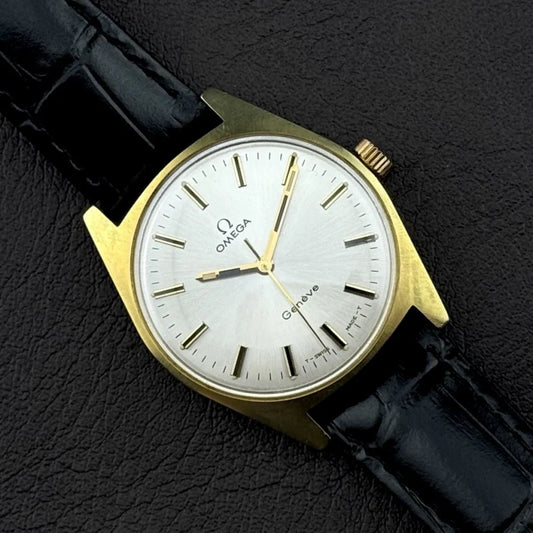 Vintage OMEGA Genève Gold Mint Perfect Condition Serviced [REF. 135.041]