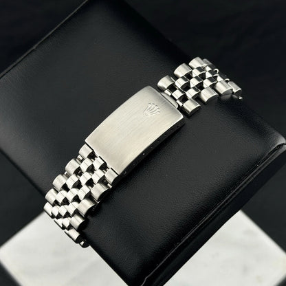 ROLEX Datejust 36 Black Dial Jubilee Good Condition [REF. 16030]