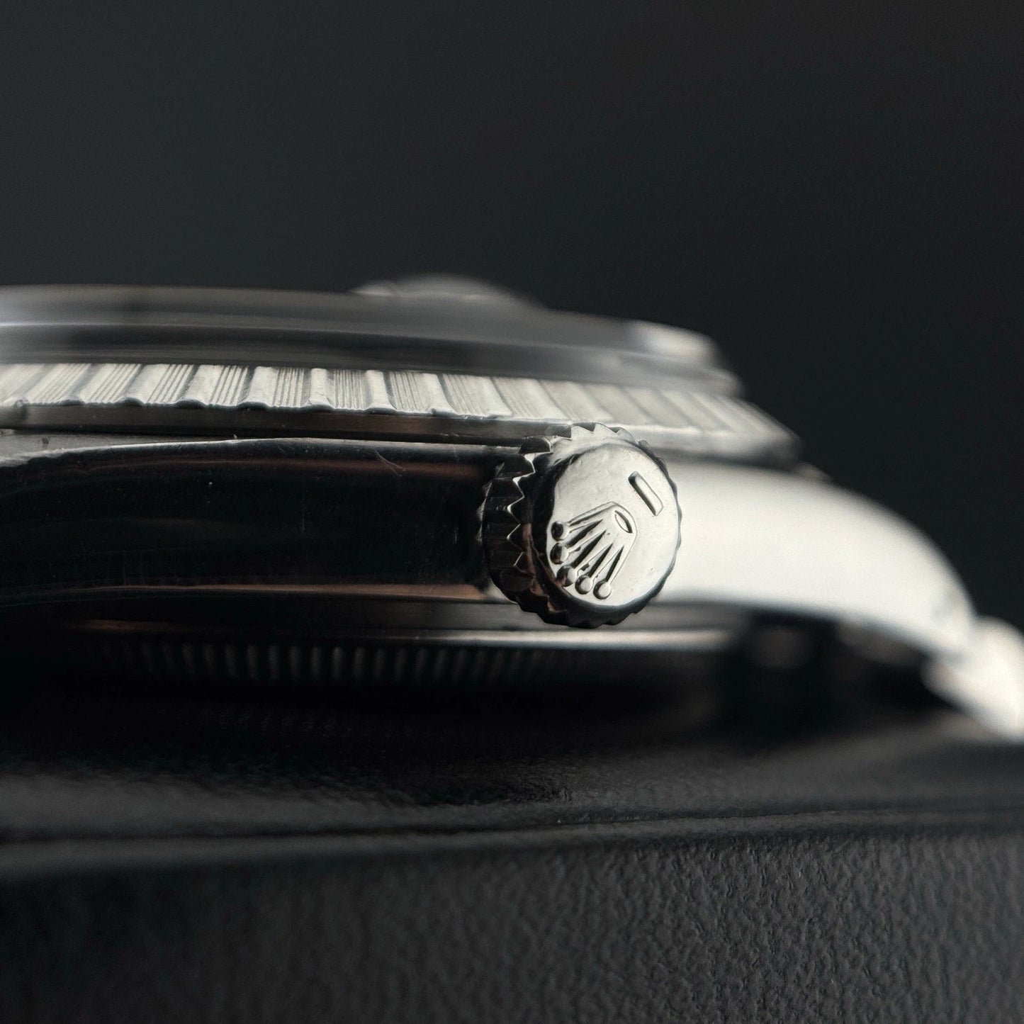 ROLEX Datejust 36 Black Dial Jubilee Good Condition [REF. 16030]