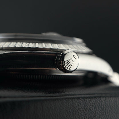 ROLEX Datejust 36 Black Dial Jubilee Good Condition [REF. 16030]