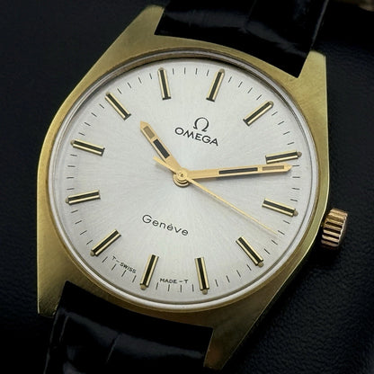 OMEGA Genève Gold Mint Perfect Condition Serviced [REF. 135.041]