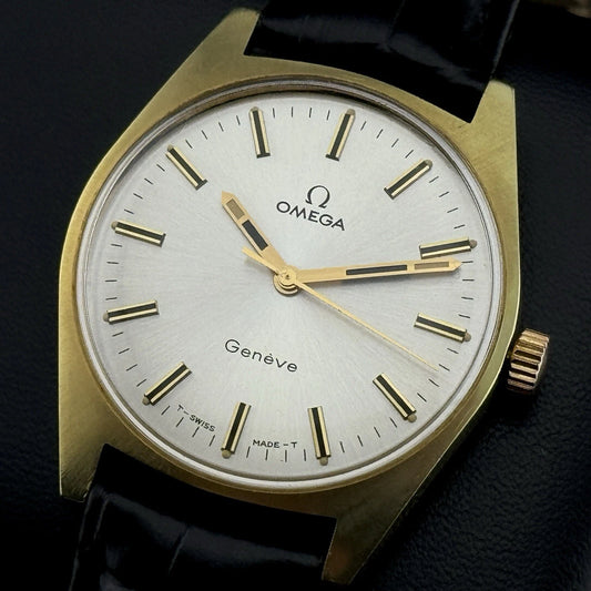 OMEGA Genève Gold Mint Perfect Condition Serviced [REF. 135.041]