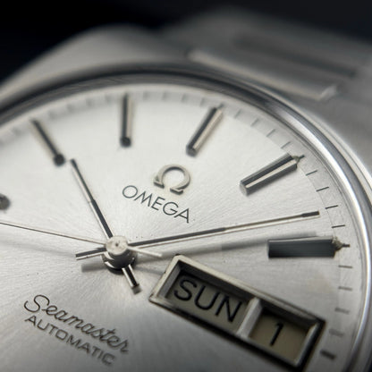 OMEGA Seamaster Automatic Day Date Steel Bracelet Rare [REF. 166.0216.3]